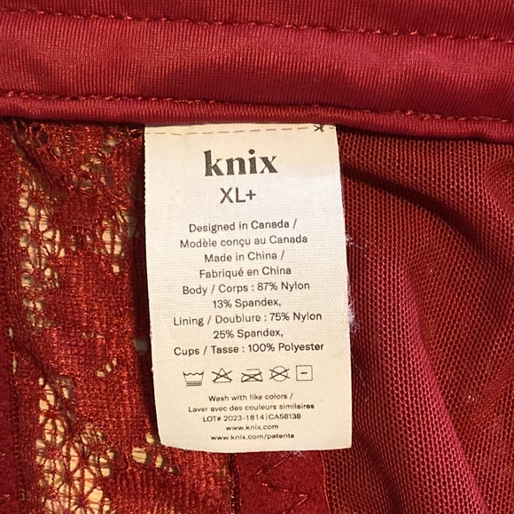 Knix Lace Longline Bra Size XL+ - Picture 4 of 5
